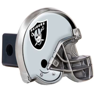 Oakland Raiders NFL Trailer Hitch Receiver Cover - Helmet