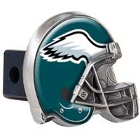 Philadelphia Eagles NFL Trailer Hitch Receiver Cover - Helmet