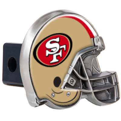 San Francisco 49ers NFL Trailer Hitch Receiver Cover - Helmet