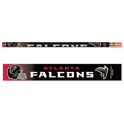 Atlanta Falcons Pencil - 6-pack