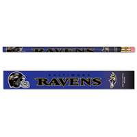 Baltimore Ravens Pencil - 6-pack