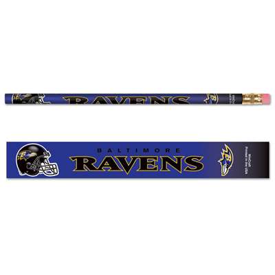 Baltimore Ravens Pencil - 6-pack