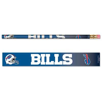 Buffalo Bills Pencil - 6-pack