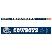 Dallas Cowboys Pencil - 6-pack