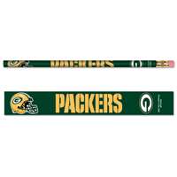 Green Bay Packers Pencil - 6-pack