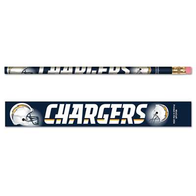 San Diego Chargers Pencil - 6-pack