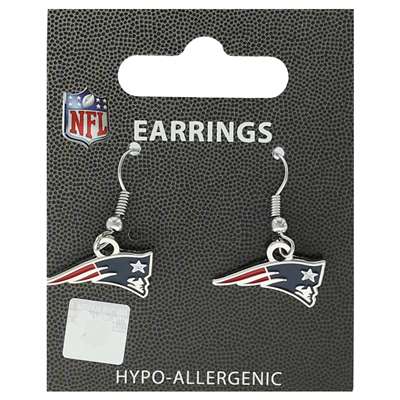 New England Patriots Dangler Earrings