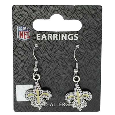 New Orleans Saints Dangler Earrings