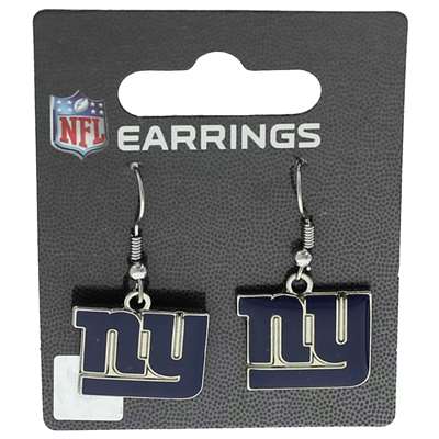 New York Giants Dangler Earrings