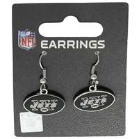 New York Jets Dangler Earrings