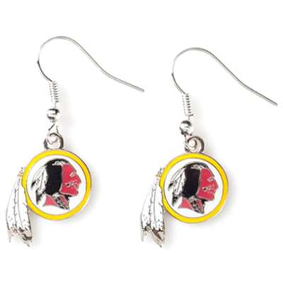 Washington Redskins Dangler Earrings