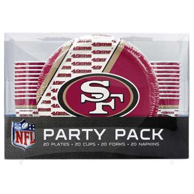 San Francisco 49ers Party Pack