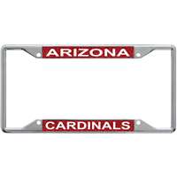 Arizona Cardinals Metal Inlaid Acrylic License Plate Frame