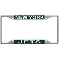N.Y. Jets Metal Inlaid Acrylic License Plate Frame