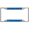 Tennessee Titans Metal Inlaid Acrylic License Plate Frame