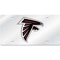 Atlanta Falcons Logo Mirrored License Plate