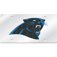 Carolina Panthers Logo Mirrored License Plate