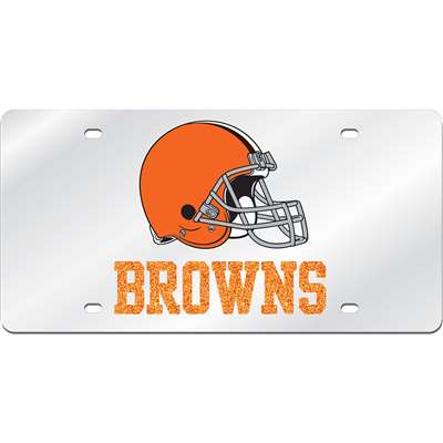 Cleveland Browns Logo Mirrored License Plate