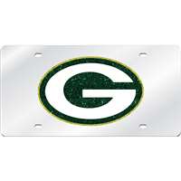 Green Bay Packers Logo Mirrored License Plate