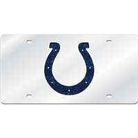 Indianapolis Colts Logo Mirrored License Plate