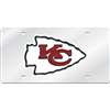 Kansas City Chiefs Logo Mirrored License Plate