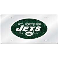 N.Y. Jets Logo Mirrored License Plate