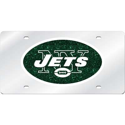 N.Y. Jets Logo Mirrored License Plate