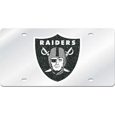 Oakland Raiders Logo Mirrored License Plate