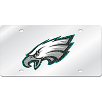 Philadelphia Eagles Logo Mirrored License Plate
