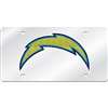 San Diego Chargers Logo Mirrored License Plate