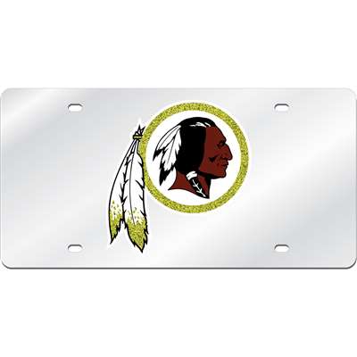 Washington Redskins Logo Mirrored License Plate