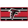 Atlanta Falcons Full Color Super Stripe Inlay License Plate