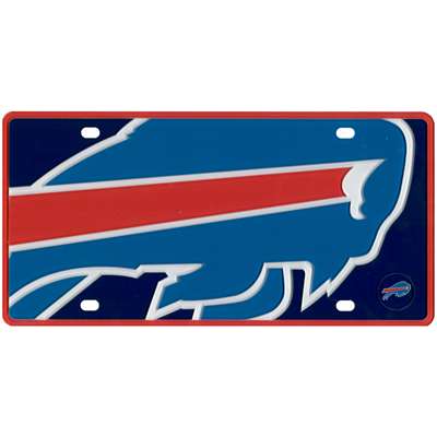 Buffalo Bills Full Color Mega Inlay License Plate