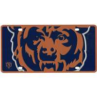 Chicago Bears Full Color Mega Inlay License Plate