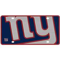 New York Giants Full Color Mega Inlay License Plate