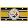 Pittsburgh Steelers Full Color Super Stripe Inlay License Plate