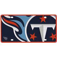 Tennessee Titans Full Color Mega Inlay License Plate