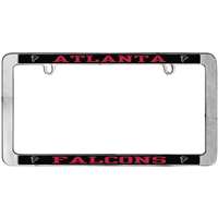 Atlanta Falcons Thin Metal License Plate Frame