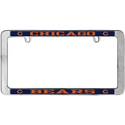 Chicago Bears Thin Metal License Plate Frame