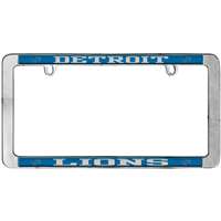 Detroit Lions Thin Metal License Plate Frame