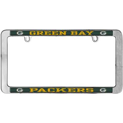 Green Bay Packers Thin Metal License Plate Frame
