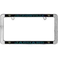 Jacksonville Jaguars Thin Metal License Plate Frame