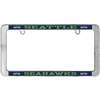 Seattle Seahawks Thin Metal License Plate Frame