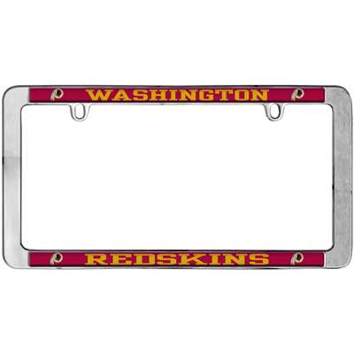 Washington Redskins Thin Metal License Plate Frame