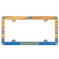 Golden State Warriors Plastic License Plate Frame