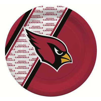 Arizona Cardinals Disposable Paper Plates - 20 Pack