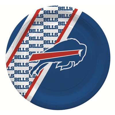 Buffalo Bills Disposable Paper Plates - 20 Pack