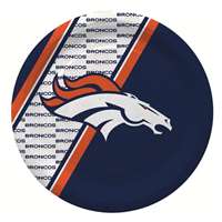 Denver Broncos Disposable Paper Plates - 20 Pack