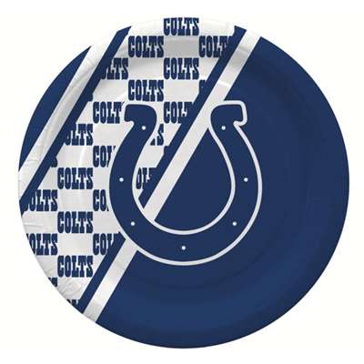 Indianapolis Colts Disposable Paper Plates - 20 Pack