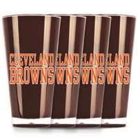 Cleveland Browns Shot Glass - 4 Pack